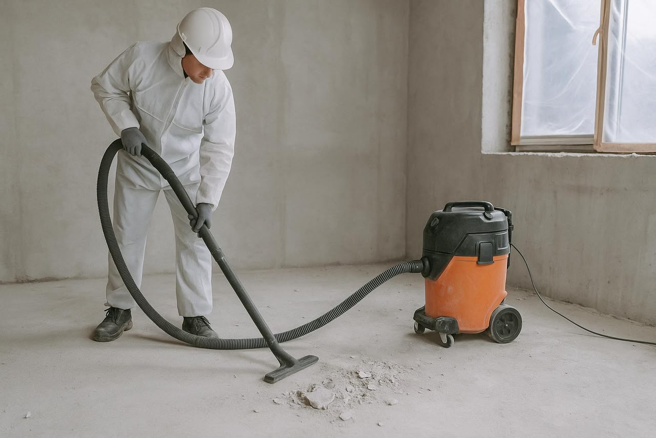 Post construction cleaning